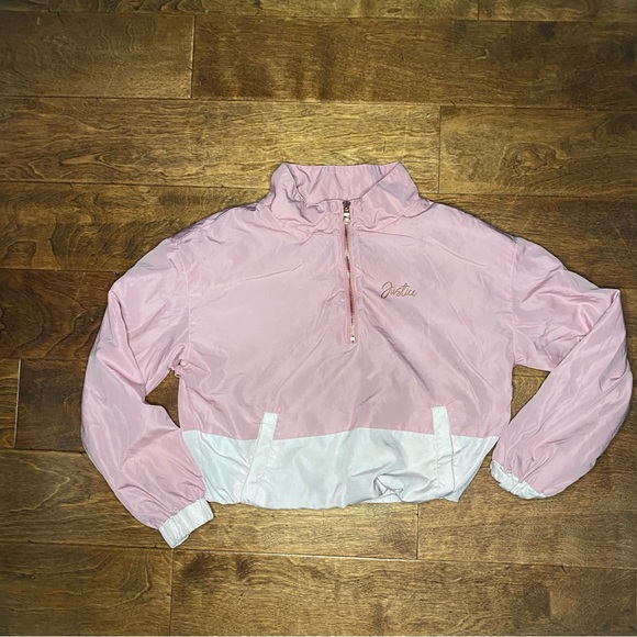 Girl’s Justice crop jacket - Picture 2 of 5